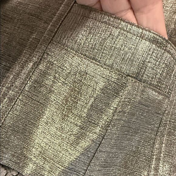 Ruby Rd. Metallic Gray Blazer - Picture 8 of 10